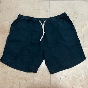 Mens Alex Crane Linen shorts